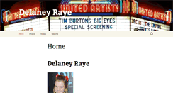 Desktop Screenshot of delaneyraye.com