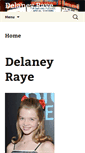 Mobile Screenshot of delaneyraye.com
